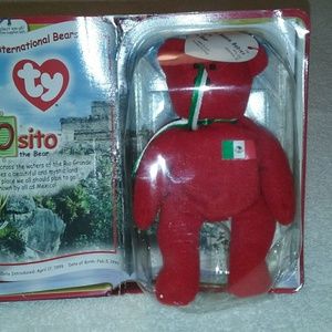 3 Orgingnol Bennie Babies the one in